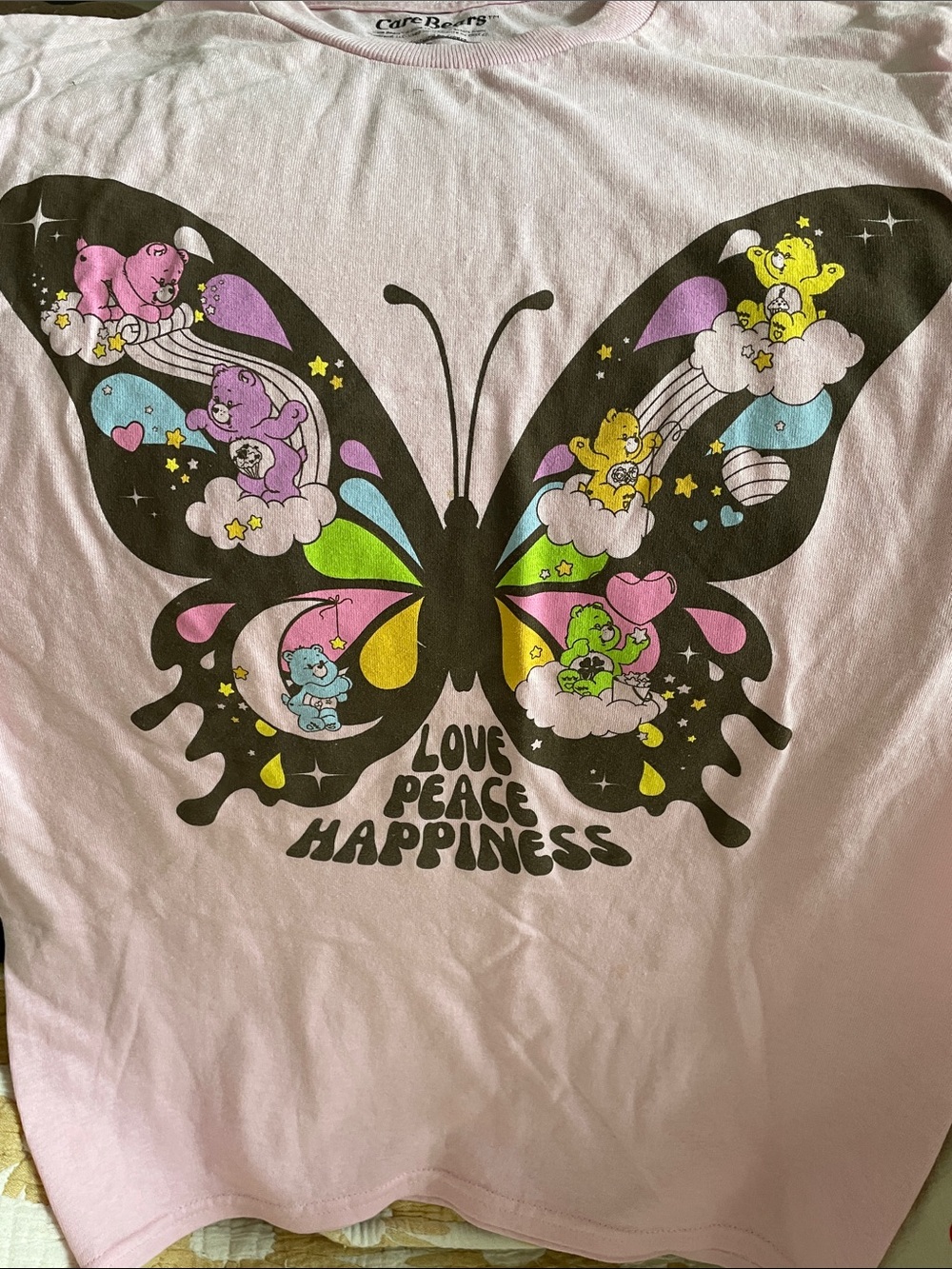 Baby pink Carebear tee